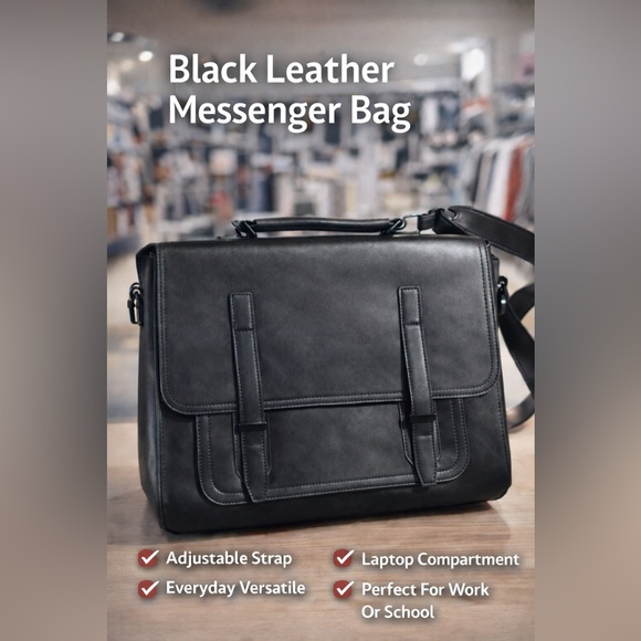 Great condition Aldo leather laptop bag! Holds all the essentials! - Picture 1 of 5